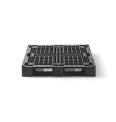 Vente Palette médium 1100x1100 plastique ajourée 6 semelles (BAC-LAND PACK)