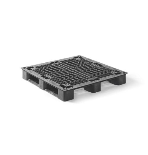 Palette 1140x1140 medium Plateau ajouré 3 semelles - BAC-LAND PACK