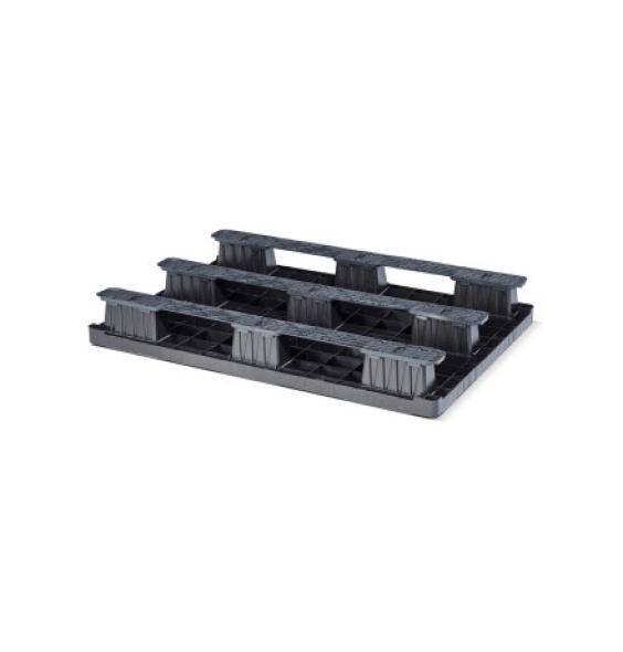 Devis Palette plastique ajourée 1200x800 3 semelles - légère