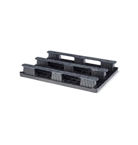 Devis Palette plastique légère 1200x800 Plateau plein 3 semelles