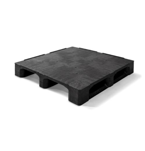 Palette lourde 3 semelles 1140x1140 plateau plein - BAC-LAND PACK