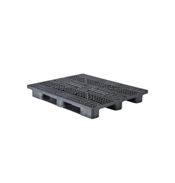 Achat Palette plastique 1300x1100 lourde Plateau ajouré 3 semelles