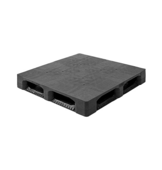 Vente Palette 1100x1100 lourde Plateau plein 6 semelles plastique (BAC-LAND PACK)