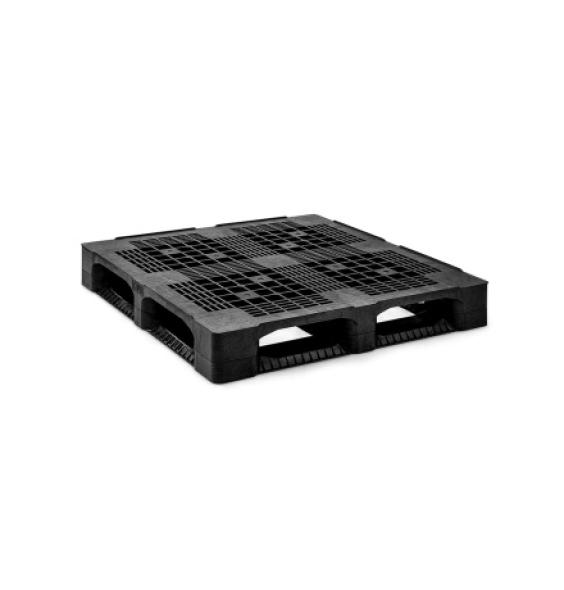 Achat Palette lourde 1100x1100 Plateau ajouré 6 semelles