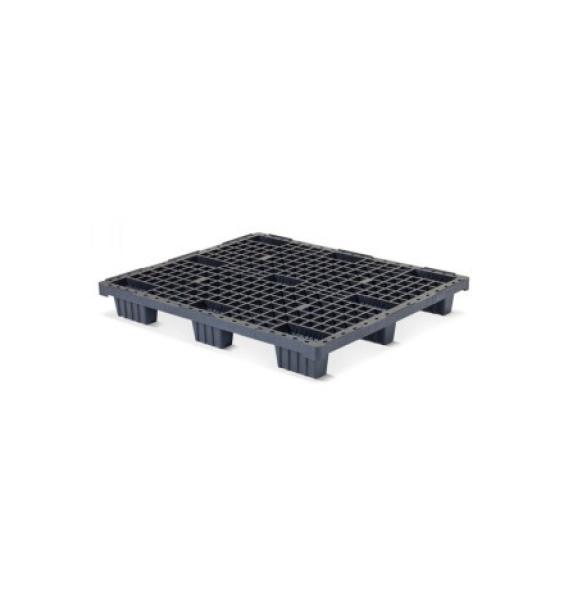 Achat Palette plastique emboitable 9 plots 1200x1000 ajourée légère