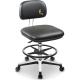Chaise pour salle blanche à repose pieds Work - GREF 234 (GRE)