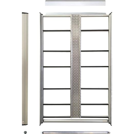 Galerie aluminium Utilitaire Fourgon Vito long - HABRIAL MANUTENTION Dpt AUTO EQUIPEMENT