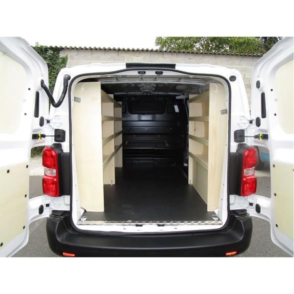 Kit habillage bois utilitaire Expert Jumpy Scudo Vivaro Proace sans plancher