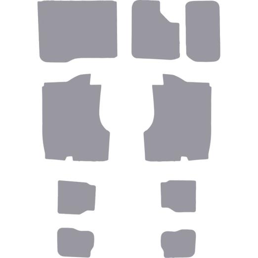 Kit Utilitaire complet en peuplier gris Mercedes Vito compact (L1) - HABRIAL MANUTENTION Dpt AUTO EQUIPEMENT