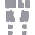 Kit Utilitaire complet en peuplier gris Mercedes Vito compact (L1)