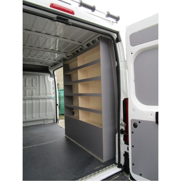 Meuble droit peuplier gris Boxer Jumper Ducato Movano (L2H2 - L3H2)