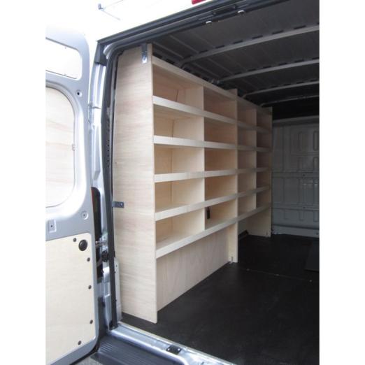 Aménagement contreplaqué gauche Boxer Jumper Ducato Movano (L2H2 - L3H2) - HABRIAL MANUTENTION Dpt AUTO EQUIPEMENT