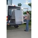 Rampe de fourgon repliable pivotante 2400x800 450 kg
