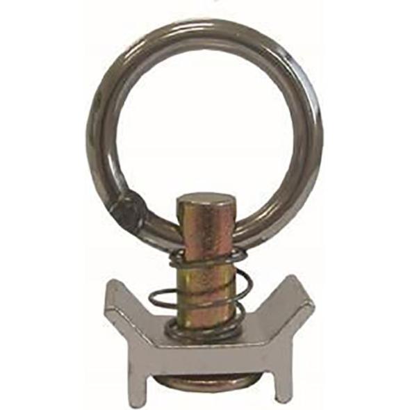 Pion d'arrimage simple à anneau pour rail aéro