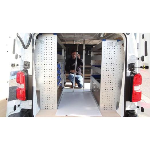 Barre télescopique d'arrimage Smart Alu aéro ajustable - HABRIAL MANUTENTION Dpt AUTO EQUIPEMENT