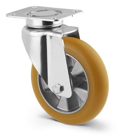 Roues polyuréthane Novatech super bombées