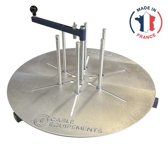 Fabricant Enrouleur de câble manuel à plateau horizontal SPIRO H1