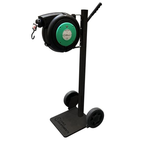 Chariot de balisage pour enrouleur de ruban de signalisation