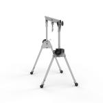 Portique aluminium pliable 1 tonne - montage sans outil en 60 secondes - REID LIFTING FRANCE