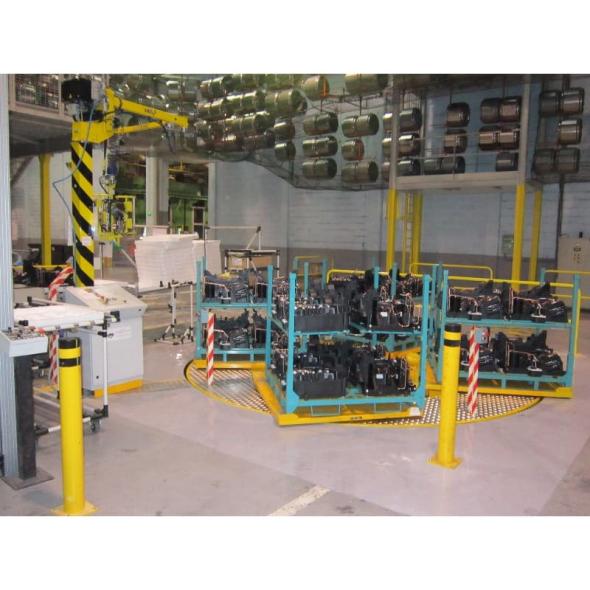 Prix Plateau tournant industriel multiposte