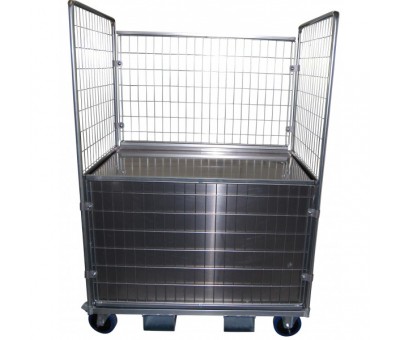 Chariot roll palette ergonomique