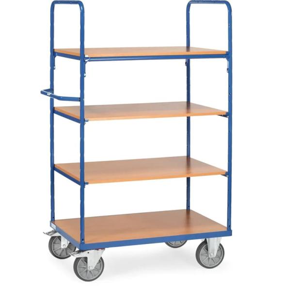 Achat Chariot étagère roulante à plateaux réglables en hauteur