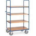 Achat Chariot étagère roulante à plateaux réglables en hauteur