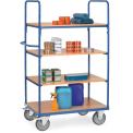Prix Chariot étagère roulante à plateaux réglables en hauteur