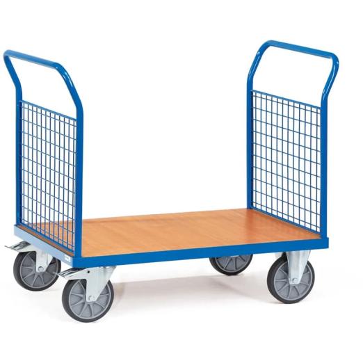 Chariot à plateau 2 dossiers grillagés - AVMD