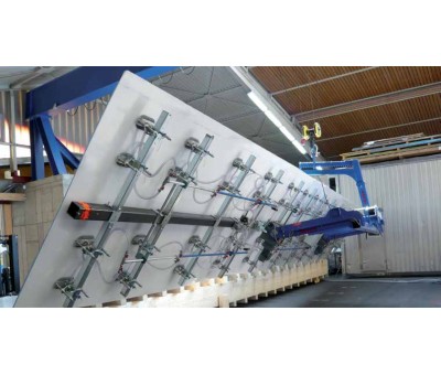 Palonnier à ventouse positionneur de charge