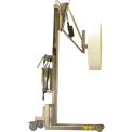 Chariot manipulateur de bobine inox à levée électrique