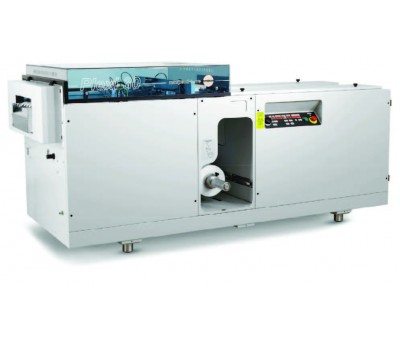 Machine de mise sous film pour le routage Plexi