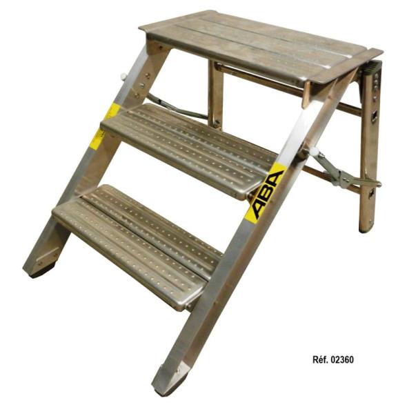 Estrade aluminium pliante d'intervention Réf. 02360