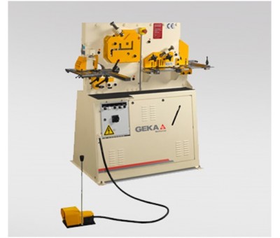 Poinçonneuse cisaille semi automatique 1 vérin MULTIcrop