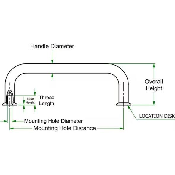 Achat Poignée acier