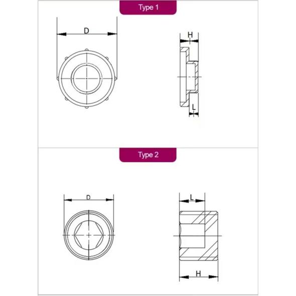 Devis Bouchon fileté NPT