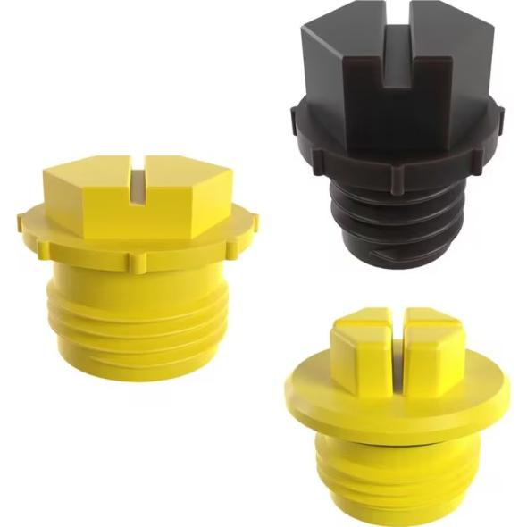 Bouchon fileté UNF plastique