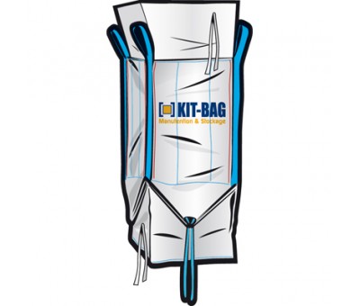 Big Bag à jupe de remplissage et fond ouvrable