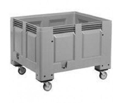 Caisse palette à roulettes 670 litres