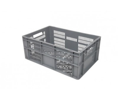 Fabricant Bacs gerbables euronormes ajourés plastique 600x400