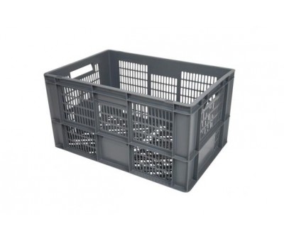 Occasion Bacs gerbables euronormes ajourés plastique 600x400