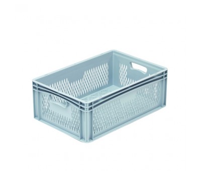 Prix Caisse plastique ajourée gerbable norme Europe 600x400