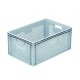 Fabricant Caisse plastique ajourée gerbable norme Europe 600x400