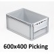 Bac picking Euronorme plein 600x400