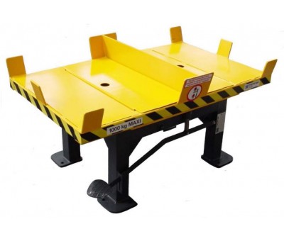 Plateau tournant double manuel PTD pour poste de travail