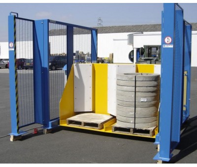 Vente Basculeur inclineur palettiseur de bobine, type AP 85 SP (MANERGO)