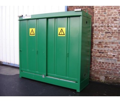 Armoire DMS avec rétention à porte coulissante CS 4