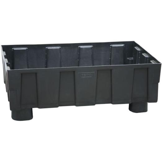Bac de rétention EURO-PE avec 4 pieds - CEMO FRANCE