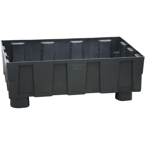 Bac de rétention EURO-PE avec 4 pieds
