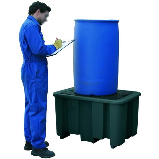 Bac de rétention PE 1 fut DRUM 240/1 - CEMO FRANCE